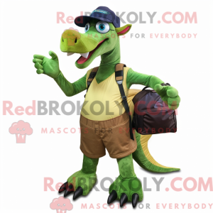Maskot karakter af en...