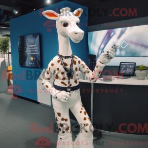 Mascottekarakter van een...