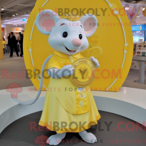 Mascottefiguur van een...