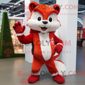 Mascottekarakter van een...