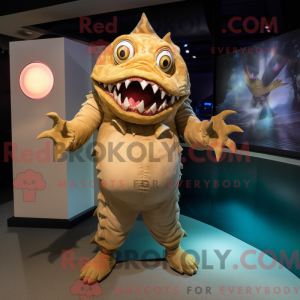 Personnage mascotte d un...