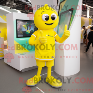Personnage mascotte d un...