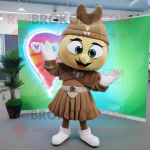 Tan Arrow Of Love maskot...
