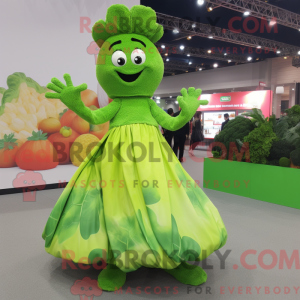 Mascot character of a Lime...