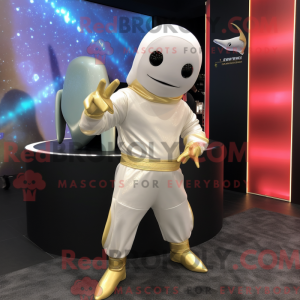 Maskottchen eines goldenen...