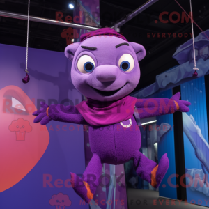 Personagem de máscara de um...