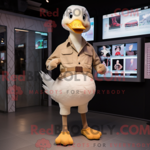 Mascot karakter van een...