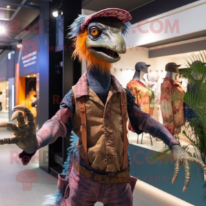  Deinonychus maskot kostume...