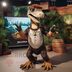  Deinonychus maskot drakt...