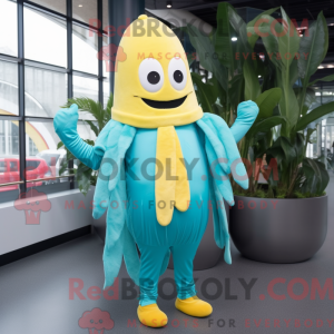 Mascot karakter van een...
