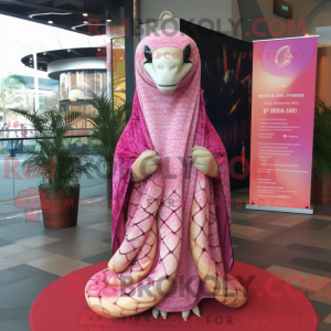 Personagem de máscara de...