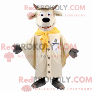 Mascot karakter van een...