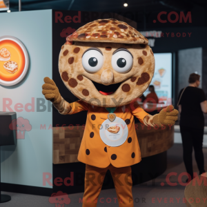 Mascottefiguur van een...