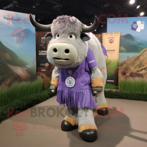 Lavendel Buffalo mascotte...