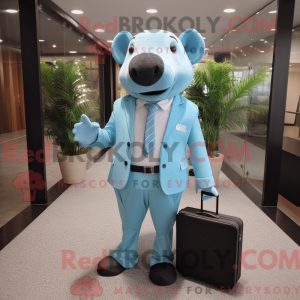 Personnage mascotte d un...