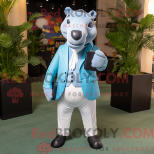 Mascot karakter van een...