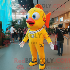 Mascottekarakter van een...