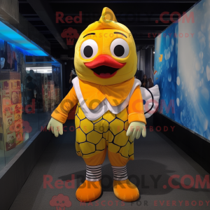 Mascottekarakter van een...
