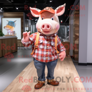 Personnage mascotte d un...