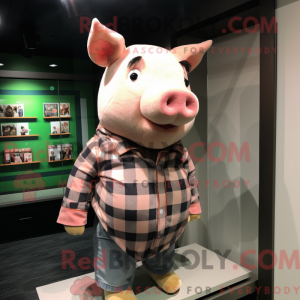 Mascot karakter van een...