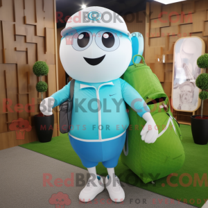 Mascottekarakter van een...