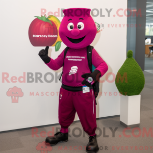 Mascottekarakter van een...