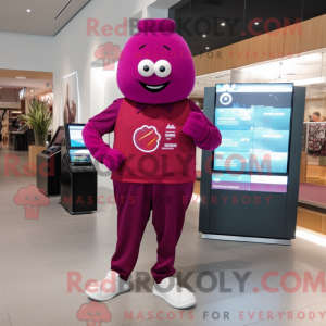 Mascottekarakter van een...