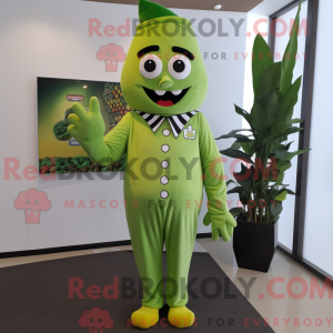Maskot karakter av en Olive...
