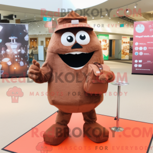 Mascottekarakter van een...