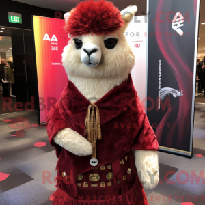 Mascot karakter van een...