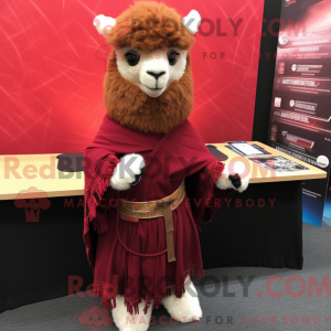 Mascot karakter van een...
