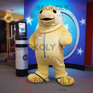 Mascot character of a Gold...