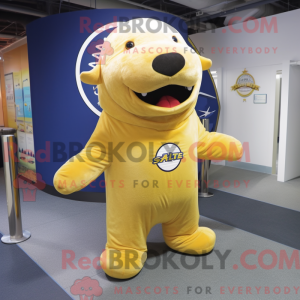 Mascot character of a Gold...
