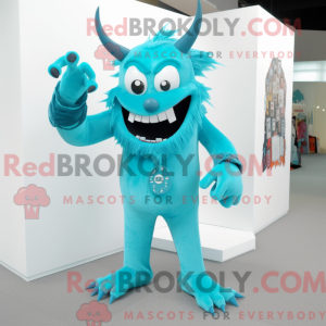 Mascot karakter van een...