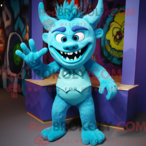 Mascot karakter van een...