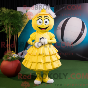 Mascot character of a Lemon...