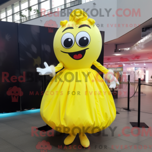 Mascot character of a Lemon...