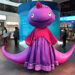 Mascot character of a...