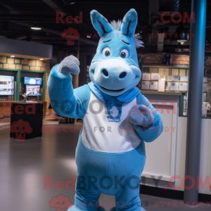 Personaggio mascotte asino...