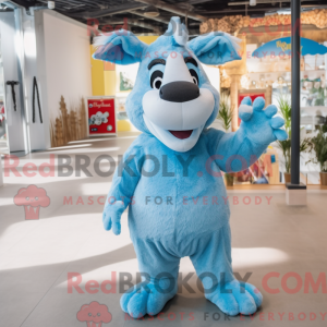 Mascot karakter van een...