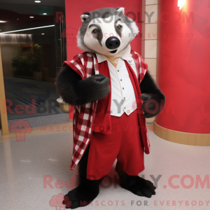 Mascot character of a Red...