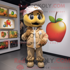 Mascot karakter van een...