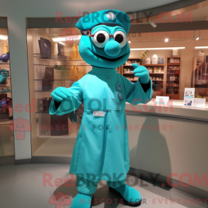 Mascot karakter van een...