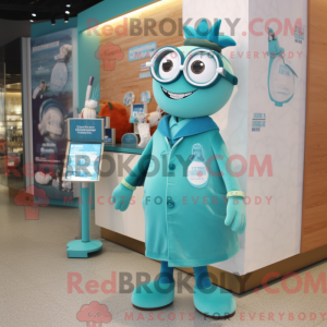 Mascot karakter van een...