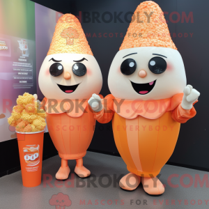 Mascottekarakter van een...