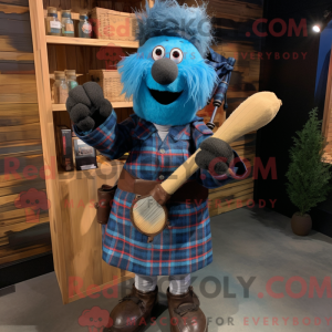 Mascottekarakter van een...