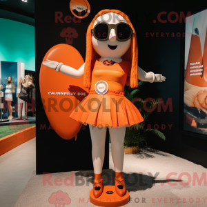 Mascot karakter van een...