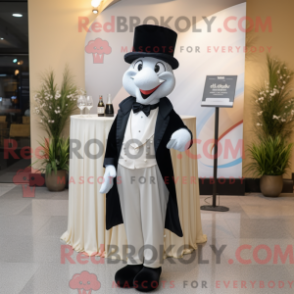 Característica de máscara de champanhe misturada com fumo e skjerf - Mascotes de champanhe - REBROKO_417698 - RedBrokoly.com