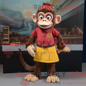Mascottefiguur van een...