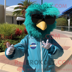 Postava maskota Teal Emu...